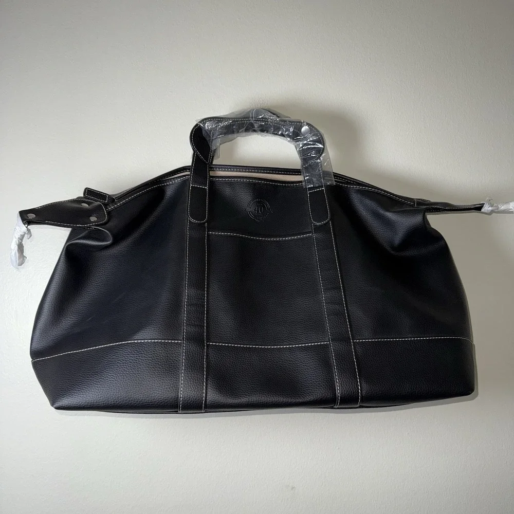 Barrington Black Leather‎ Duffel Bag – Limited Edition 40th Anniversary Bear